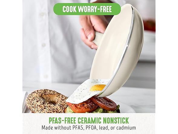 GreenLife Soft Grip 8” Frypan Skillet