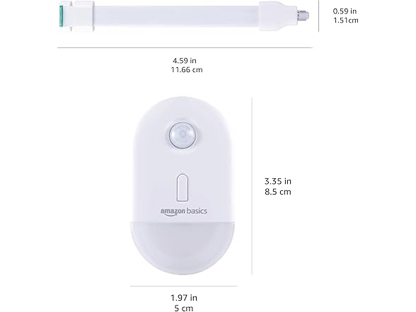 Amazon Basics Color Changing LED Toilet Bowl Light, 2PK