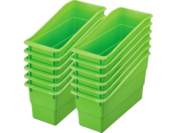 Durable Book and Binder Holders - 12 Pack