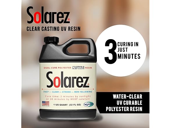 SOLAREZ UV Cure Clear Casting Resin (Pint) - Gallery 6
