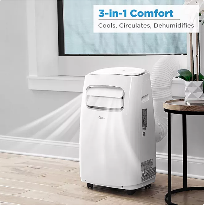 Midea 3-in-1 10000BTU Smart Portable AC - Gallery 13