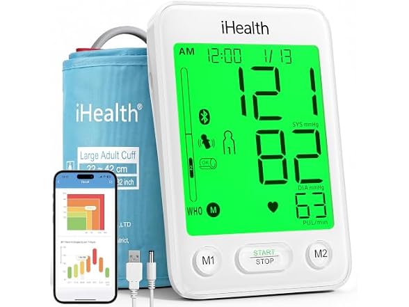 Accu Bluetooth Upper Arm Blood Pressure