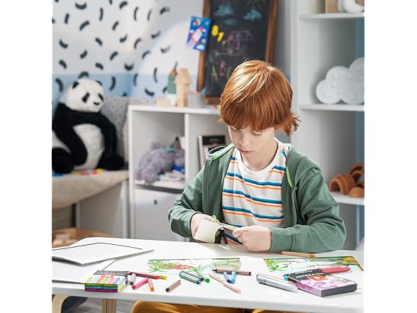 Arteza Kids Dinosaur Coloring Puzzle Kit