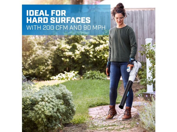 HART 20-Volt 10-inch String Trimmer/Bazooka Leaf Blower Combo Kit