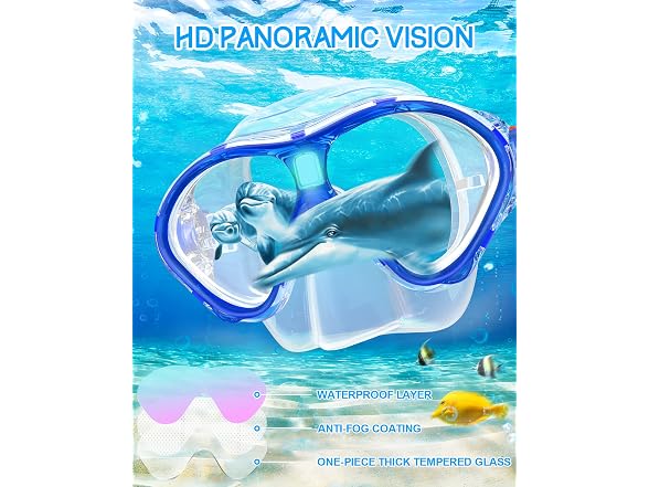 Gintenco Snorkeling Gear for Kids (XS)