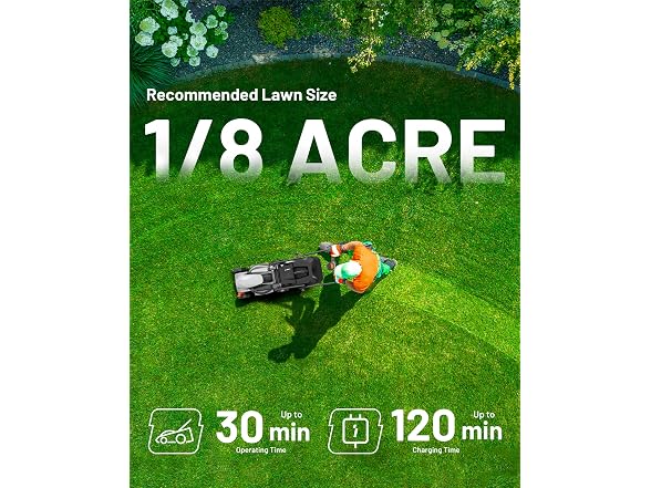 Litheli Lawn Mower Cordless 14 in