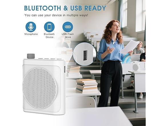 VEVARUN 15W Wireless Voice Amplifier