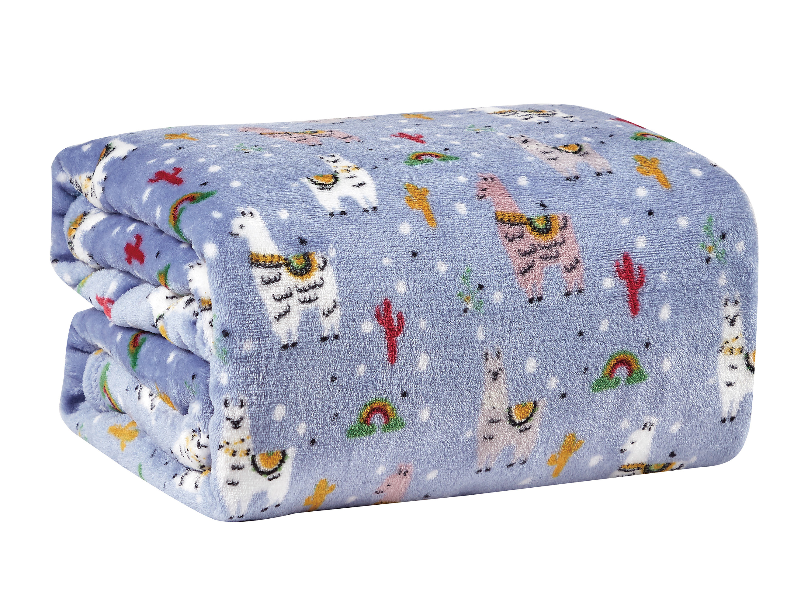 2Pk Printed Throw Blankets 50x60" - Gallery 35