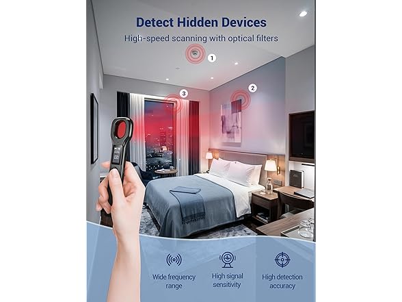 WRKLLY Hidden Camera & GPS Bug Detector