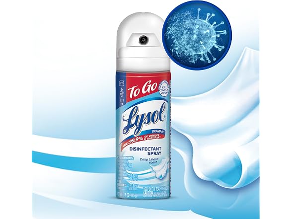 Lysol To Go Spray Travel Pack of 4