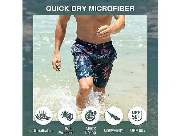Kanu Surf Men Wade Swim Trunks Quick-dry Shorts