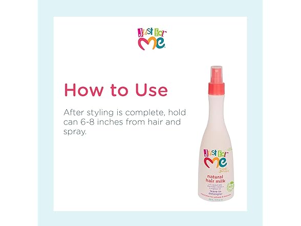 Just For Me Natural Hair Milk Detangler