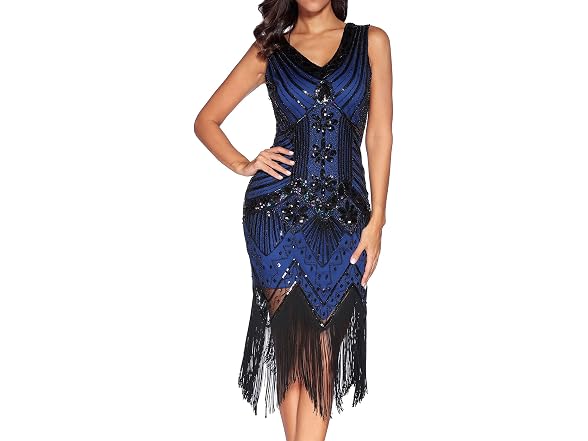 Meilun Women (S) Flapper Dresses Gastby Dress