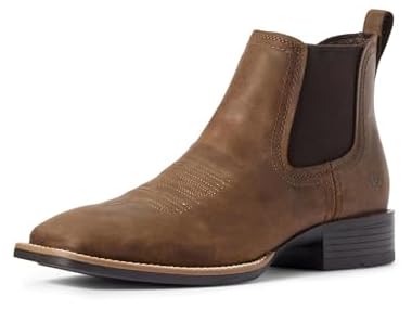 $109.99, Was $160, 31% Off! Ariat Booker Wide Square Toe Men's Boots & Wide dealfomo