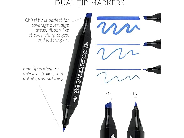 Prima Professional Alcohol Markers (Coastal Woodland)