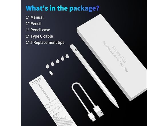 AMZBOSS Stylus Pen for iPad 2018-2025