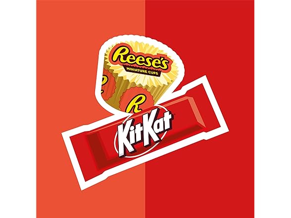 Kit Kat Reeses Assorted Milk Choc Party