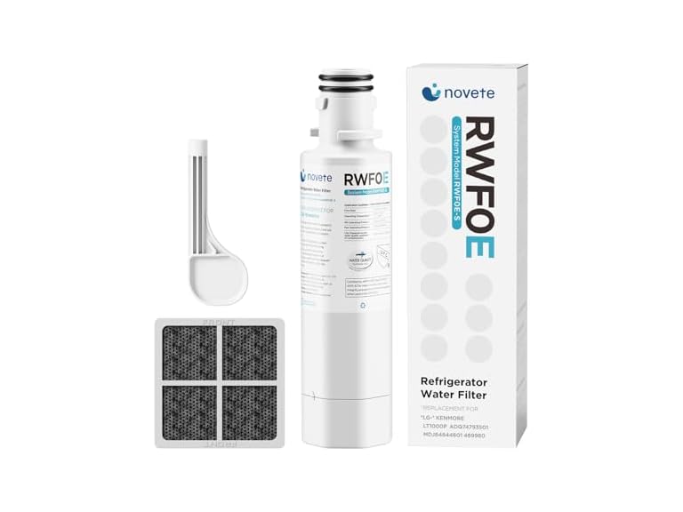NOVETE BC027225090009 refrigerator water filter repl