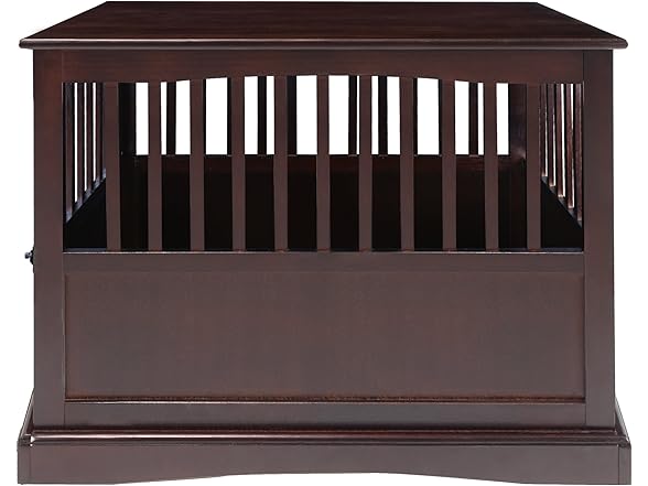 Casual Home Wooden Large Pet Crate, End Table