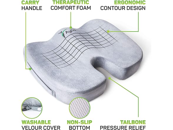 Aylio Coccyx Seat Cushion for Tailbone Pain