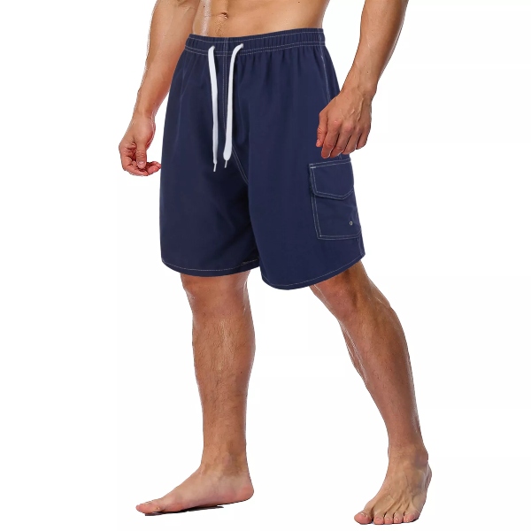 3 Pack Mens Cargo Swim Shorts (S-XXL) - Gallery 18