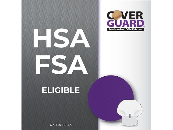 CoverGuard CGM Overpatch for Guardian 4 Purple