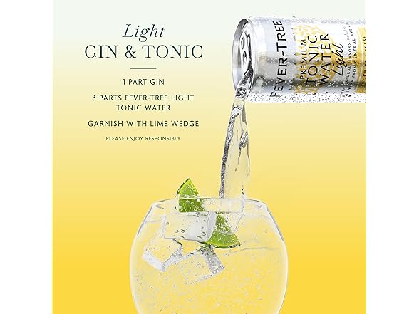 Fever-Tree Naturally Light Tonic Water,