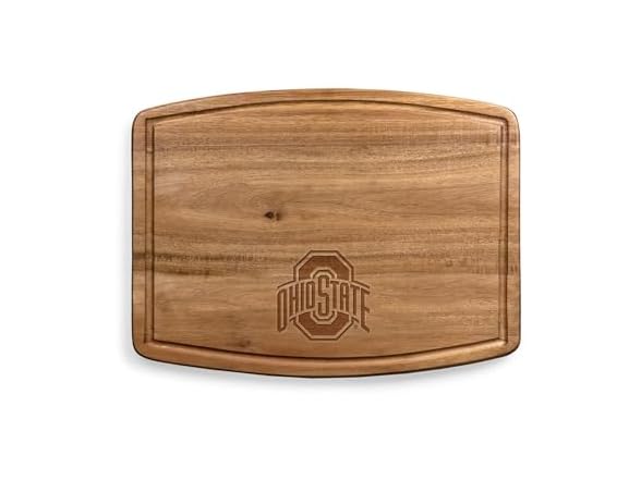 NCAA Ohio State Buckeyes Ovale Acacia Cutting Board