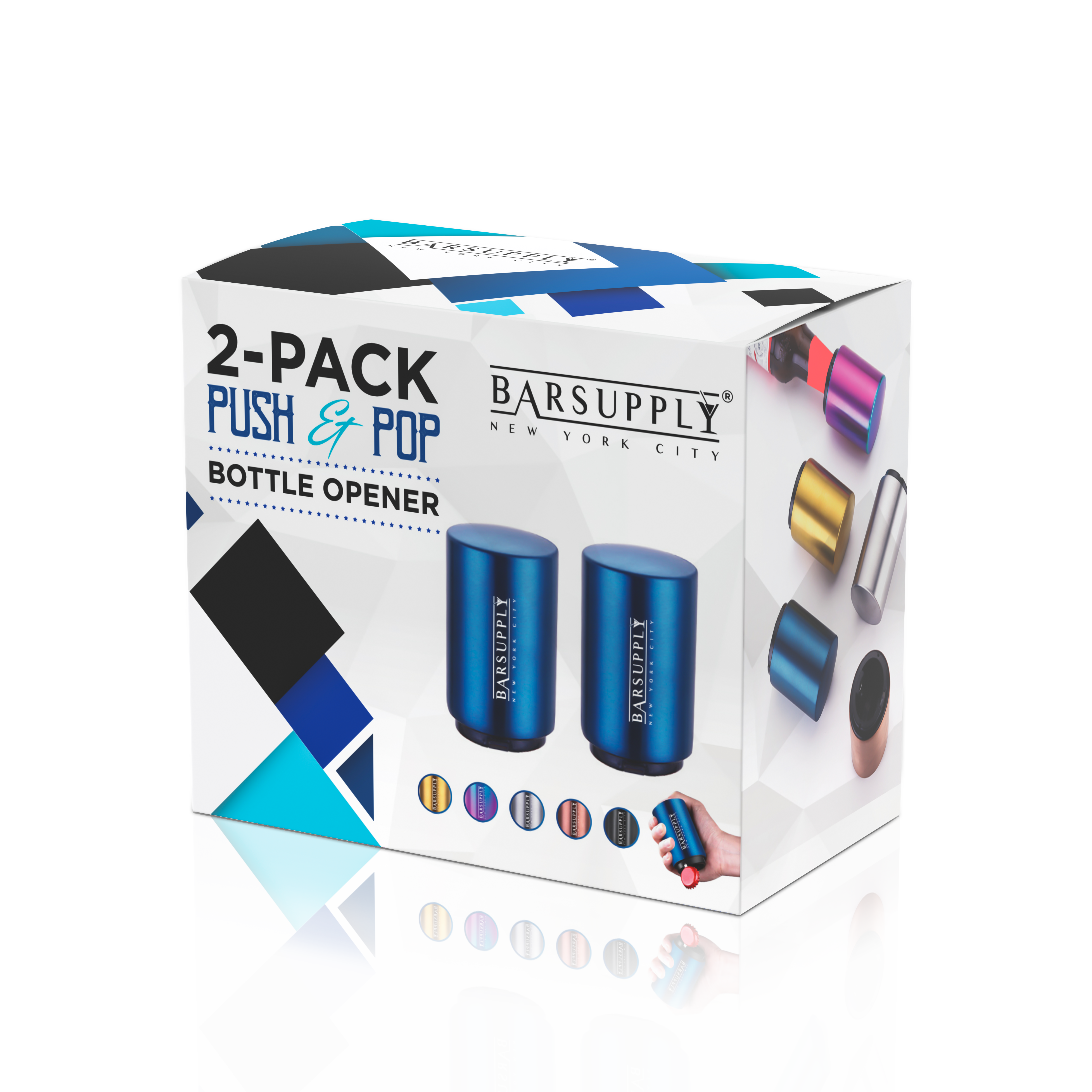 2-Pack Magnetic Beer Bottle Opener - Gallery 23