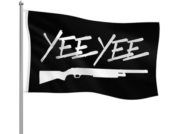 Yee Yee 3'x'5' Shotgun Flag