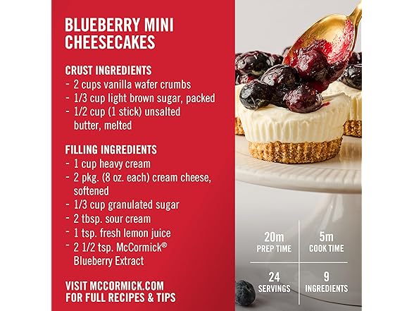 McCormick Blueberry Extract with Other Natural Flavors