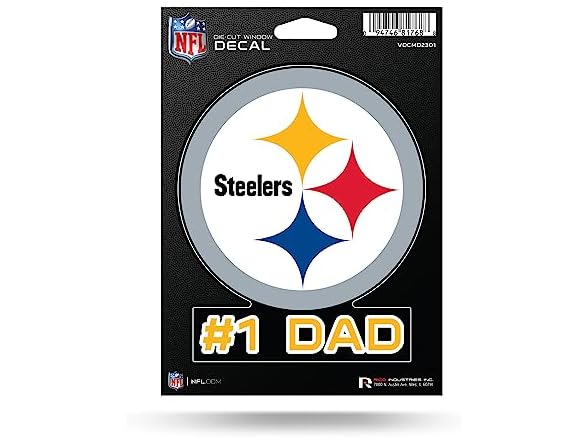 Pittsburgh Steelers DAD Medium Die Cut Decal