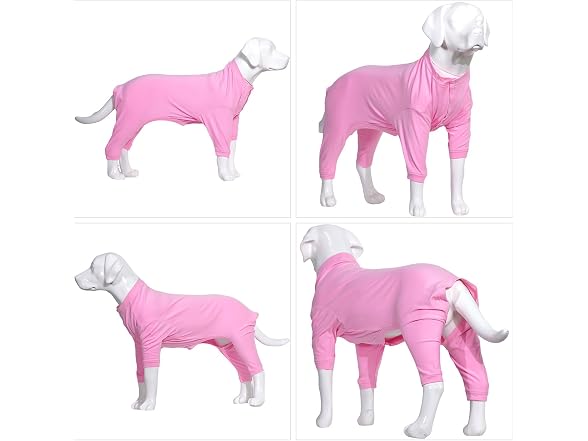 Lovelonglong Four Feet Dog Lightweight Pajam