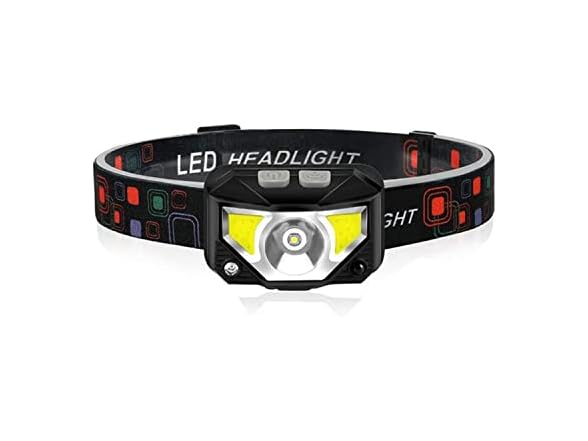 XUNLuxi 2 Pack Rechargeable Headlamp,USB