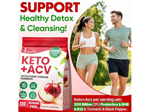 Jazytiko Apple Cider Vinegar Gummies