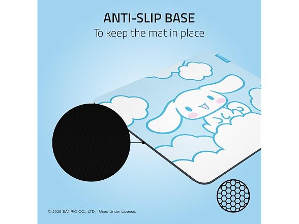 Razer Gigantus V2 Soft Gaming Mouse Pad (Medium) - Cinnamoroll Edition