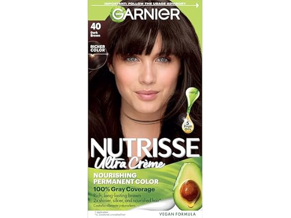 Garnier Hair Color Dark Brown