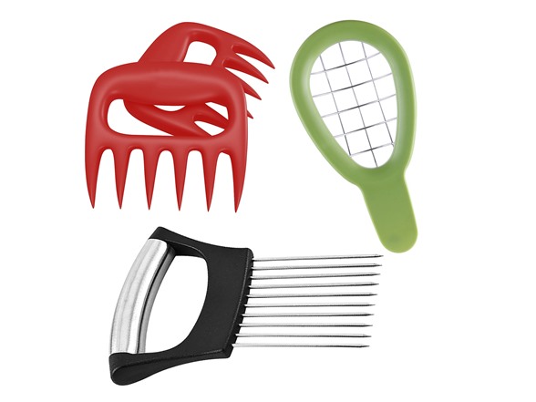 Easy Avocado Slicer & Cubing Tool