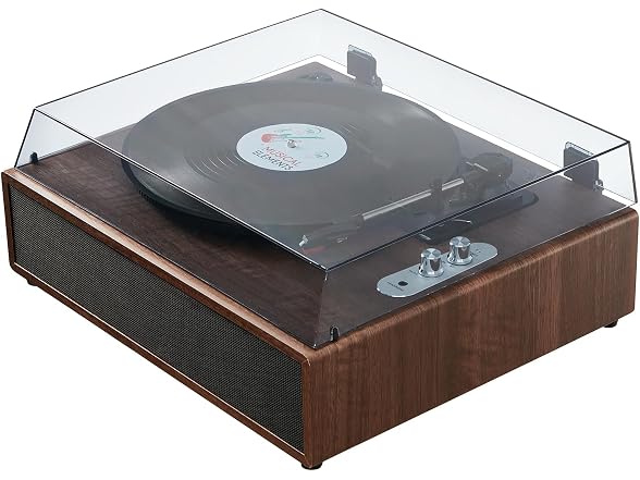 Vinyl Record Player, 3-Speed, Belt Driven