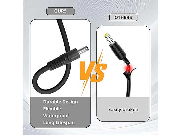 RBSKTECH DC5521 Power Extension Cable
