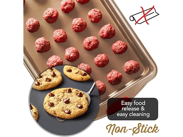 EatEx Baking 3-Piece Sheet Set