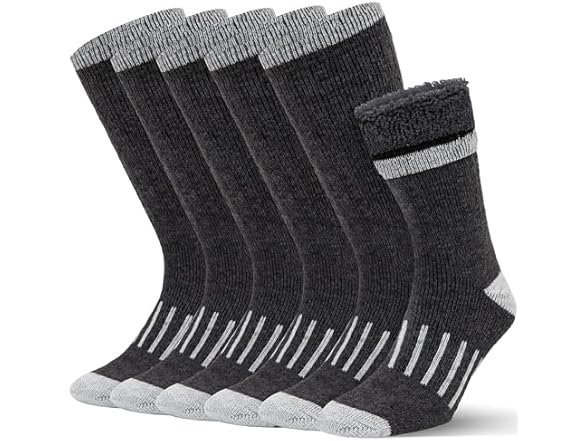Charcoal Gray (3 Pairs)