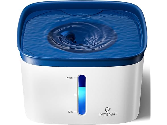 PETEMPO Cat Water Fountain135oz/4L Ultra Quiet Dog Water