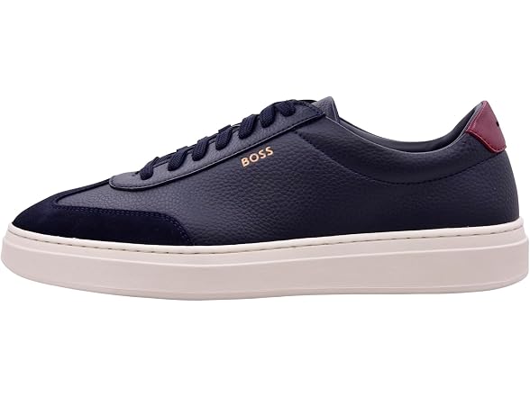 BOSS Kieran Cupsole Sneaker Navy 10