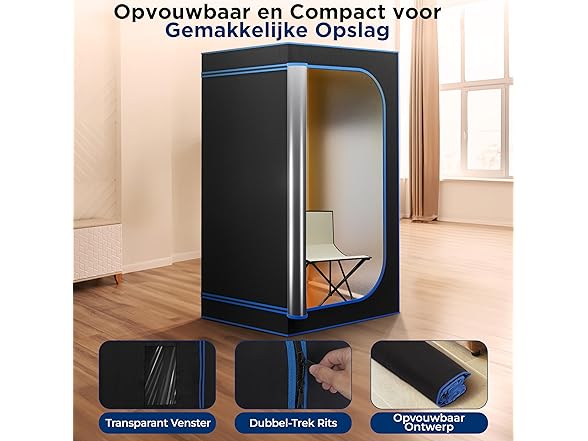 SereneLife Portable Sauna Box for Home