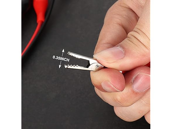 5 Groups 1M Test Leads Set with Alligator Clips