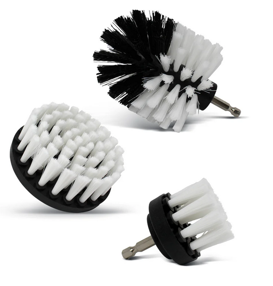 Aduro S-ABD3BS-AST 3 Pc Drill Brush Cleaning Set - Gallery 2