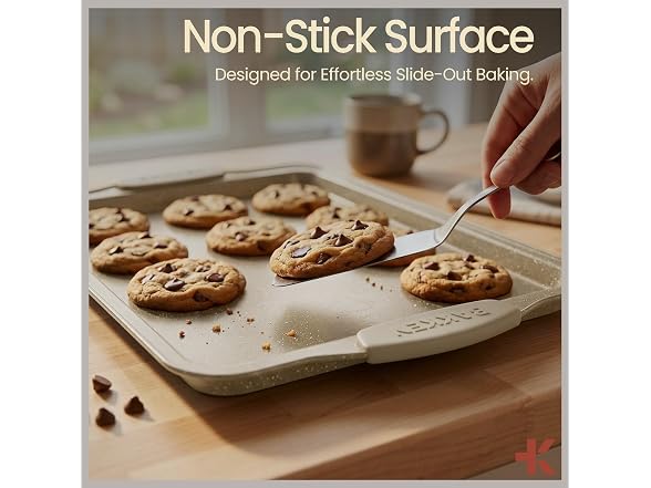 BAKKENMASTER 6-Piece Deluxe Nonstick Baking Pan Set