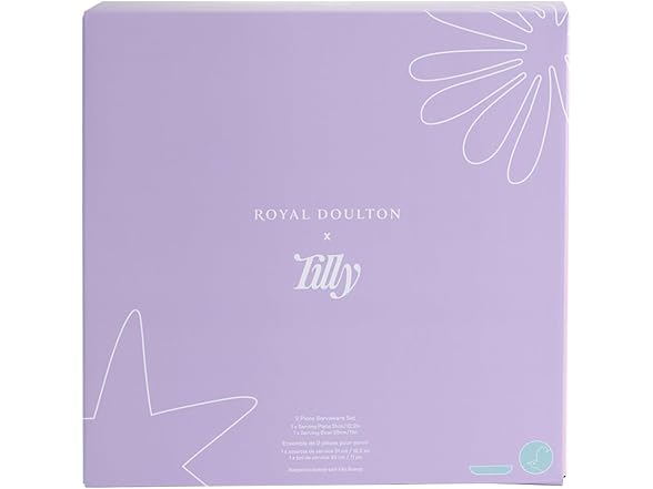 Tilly Ramsay Serveware Set Blue 2pc