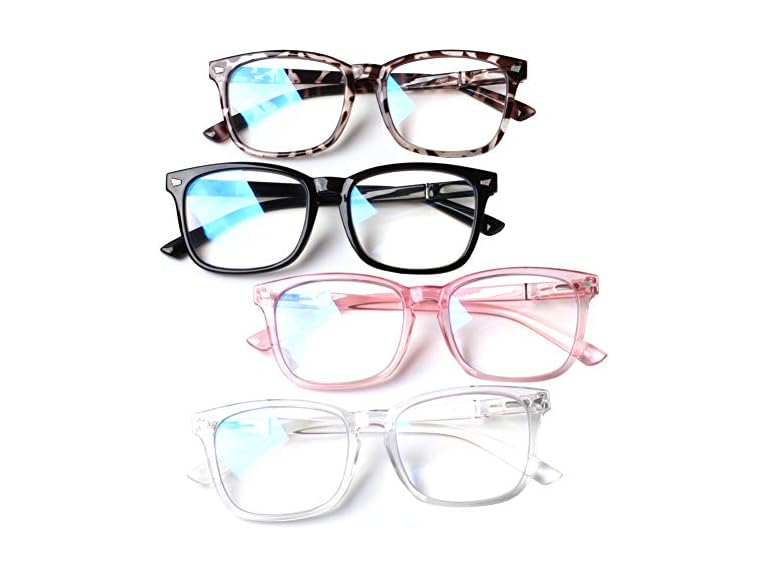 8 PK Spring Hinge Reading Glasses